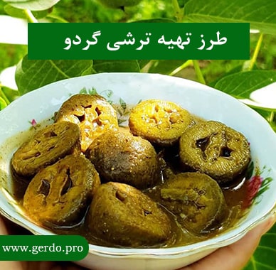 طرز تهیه ترشی گردو