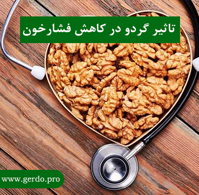 تاثیر گردو در کاهش فشارخون