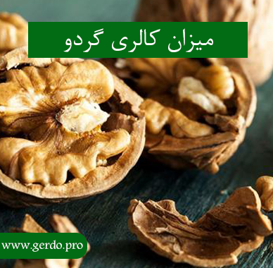 میزان کالری گردو
