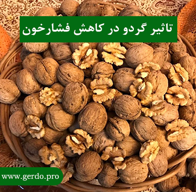 تاثیر گردو در کاهش فشارخون