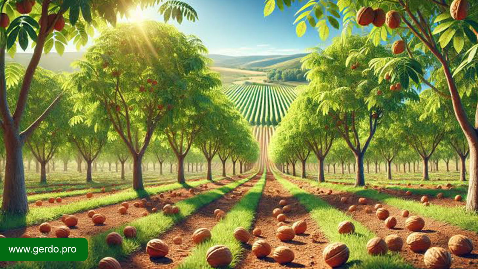 چگونه یک باغ گردوی سودآور و کمریسک راهاندازی کنیم؟