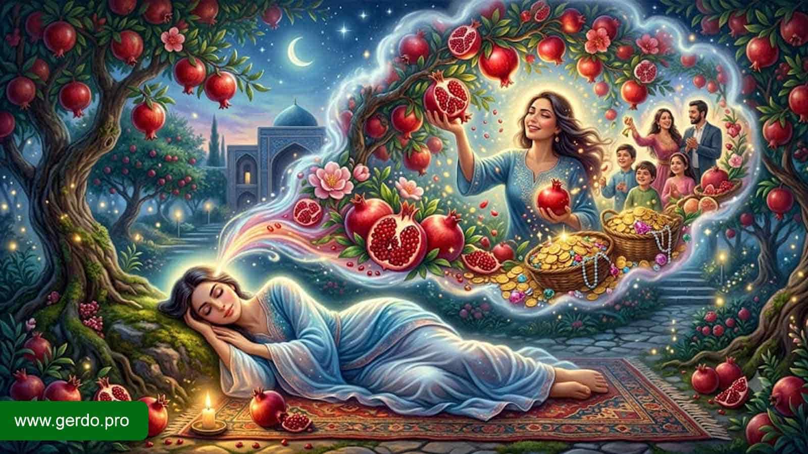 تعبیر خواب انار از نظر امام صادق