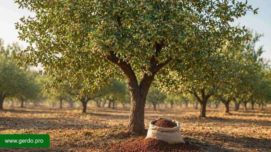 بهترین کود برای درخت پسته و افزایش رشد و باردهی