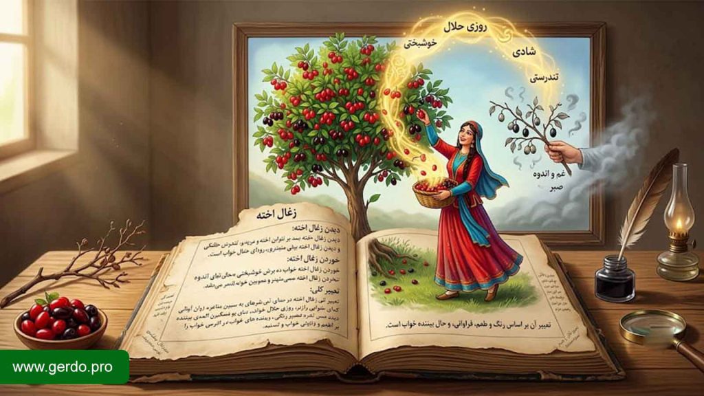 تعبیر خواب زغال اخته