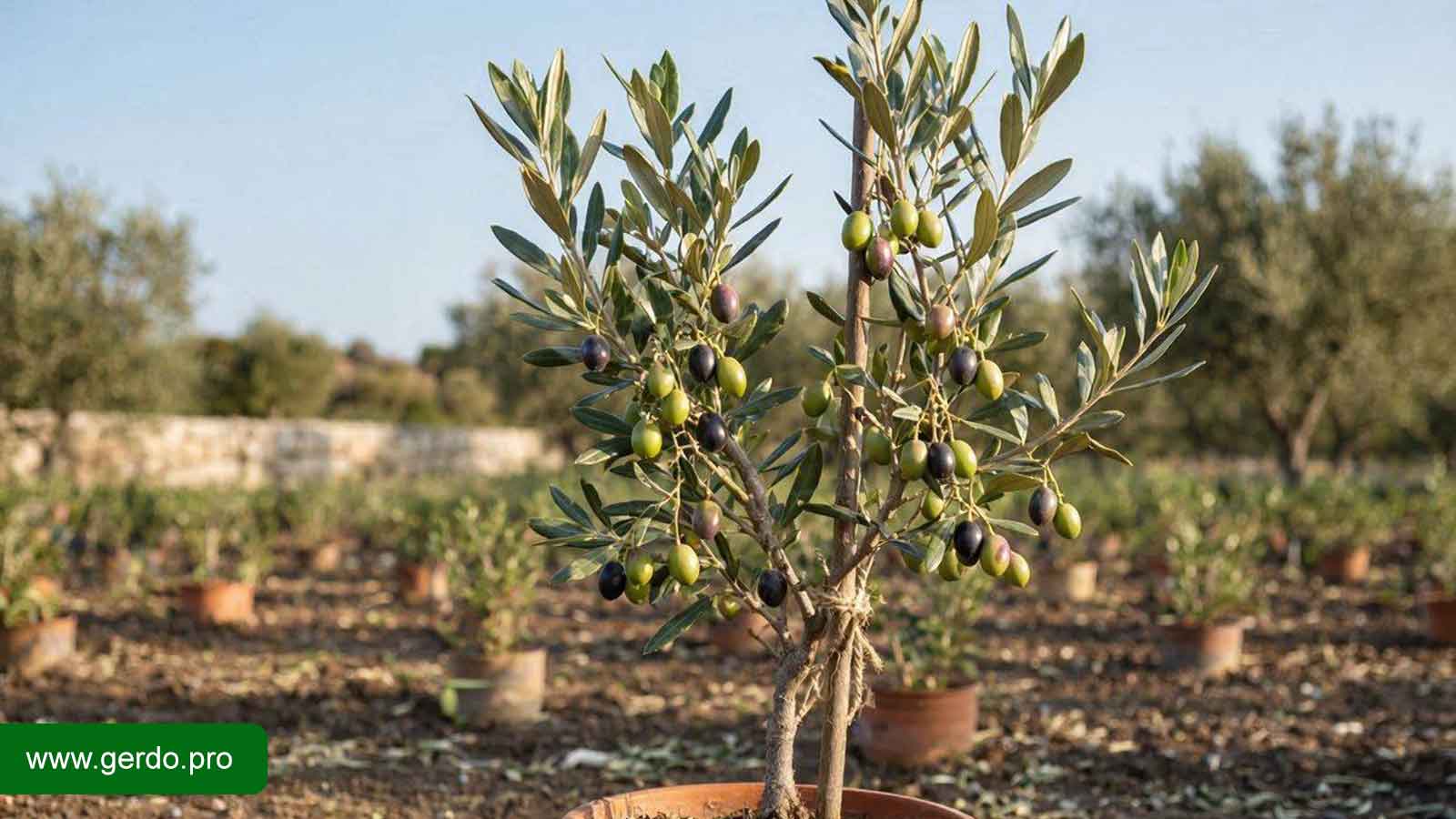 نهال زیتون بعد از چند سال بار می‌دهد؟ زمان شروع میوه‌دهی زیتون